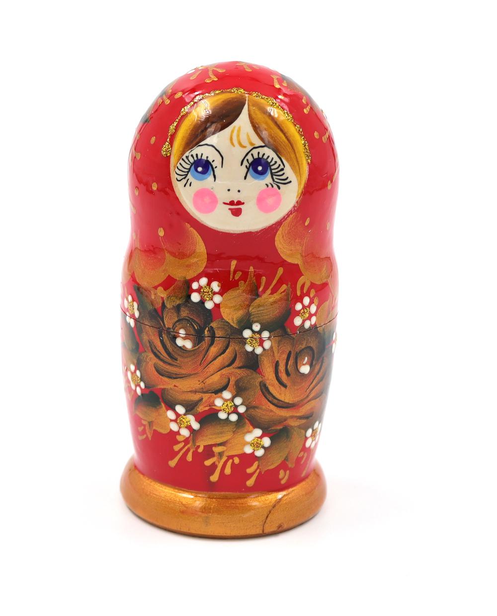 Матрешка Розы в ассортименте ЛК (5 matres, 10cm)