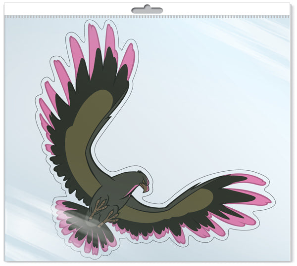 *ФМ2-12668 ПЛАКАТ ВЫРУБНОЙ А4 В ПАКЕТЕ. Коршун Чиль из м-ф Маугли (с блестками в индивидивидуальной упаковке с европодвесом и клеевым клапаном)