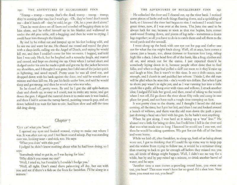 Tom Sawyer & Huckleberry Finn