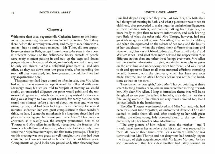 Northanger Abbey (HB)