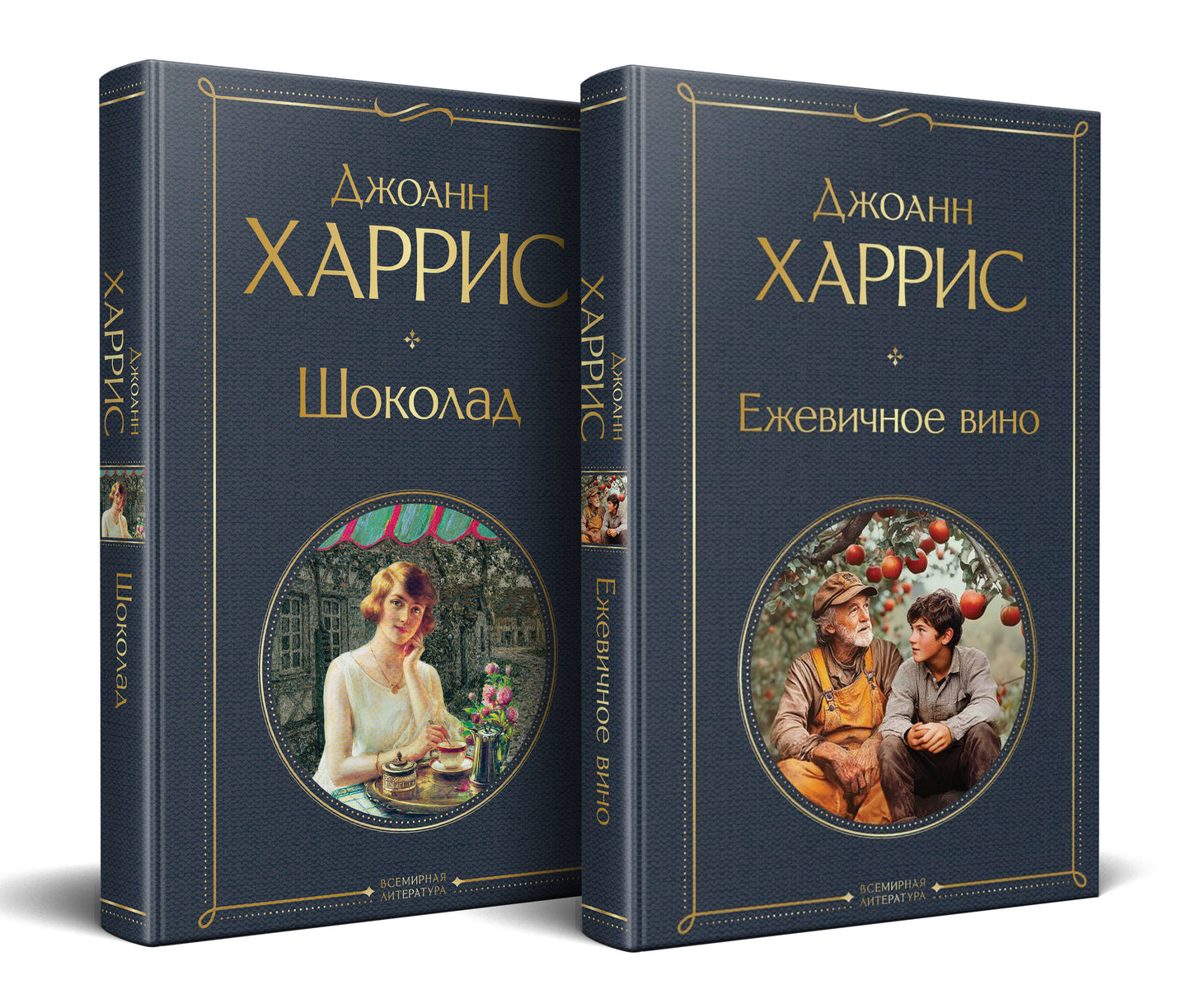 Чудеса и волшебство Джоанн Харрис: (dans le 2-х книг "Шоколад" + "Ежевичное вино")
