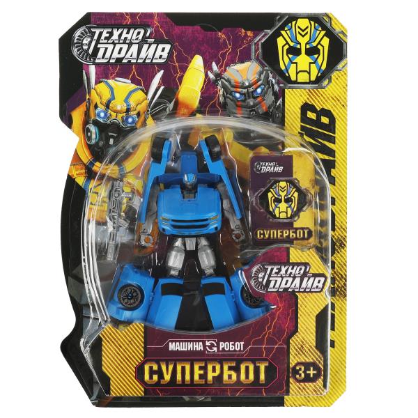 Transformateur de robot en machine, dans un assortiment.,blister.24,1*33*5cm ТЕХНОДРАЙВ en cor.72шт