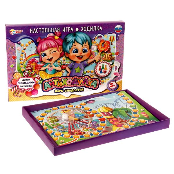 Antichodilka. Le parc est parfait. Настольная игра-ходилка. 217х330х27мм. Умные игры в кор.20шт