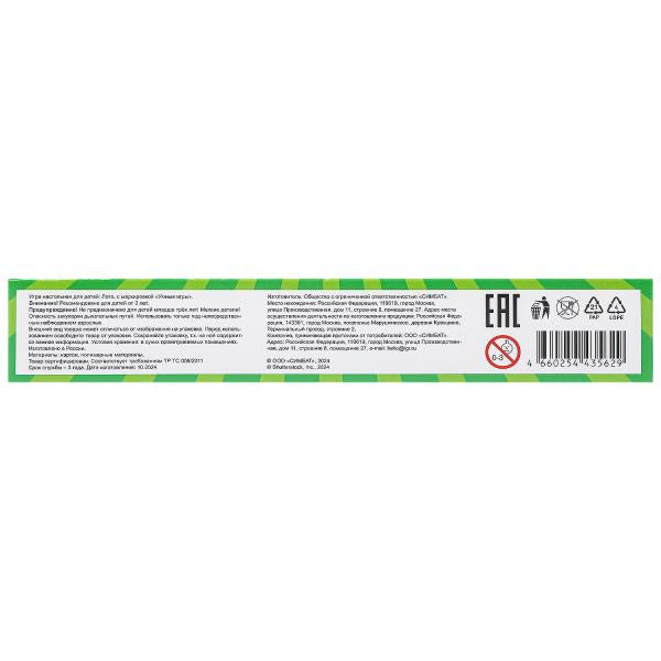Mamans et petites filles. Loto plastique. 24 poissons. 138х189х32 mm. Умные игры в кор.24шт