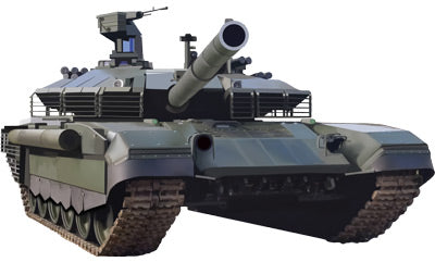 М-15595 Вырубная фигурка. Танк Т-90М Прорыв. Двухсторонняя