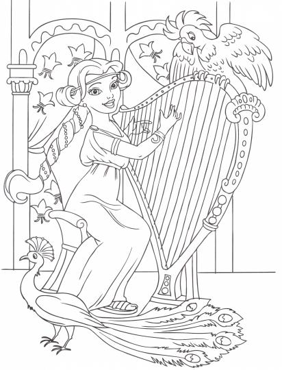 Большая книга раскрасок(F) - Princesses