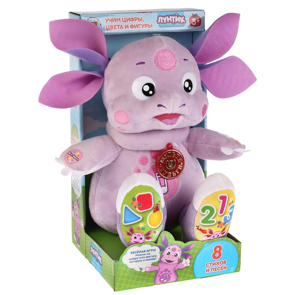 МЯГКАЯ ИГРУШКА "МУЛЬТИ-ПУЛЬТИ" ЛУНТИК ОБУЧАЮЩИЙ 24СМ (М/Ф "ЛУНТИК И ЕГО ДРУЗЬЯ") В ДИСПЛЕЕ в кор.6шт