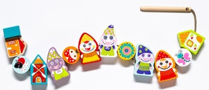 CUBIKA.13654 Шнуровка "Веселые гномы" (12 jours) /20