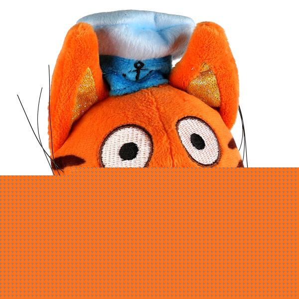 A20157-15 331425 Игрушка мягкая Три Кота Коржик в пляжной одежде 15см, муз. чип, в пак МУЛЬТИ-ПУЛЬТИ
