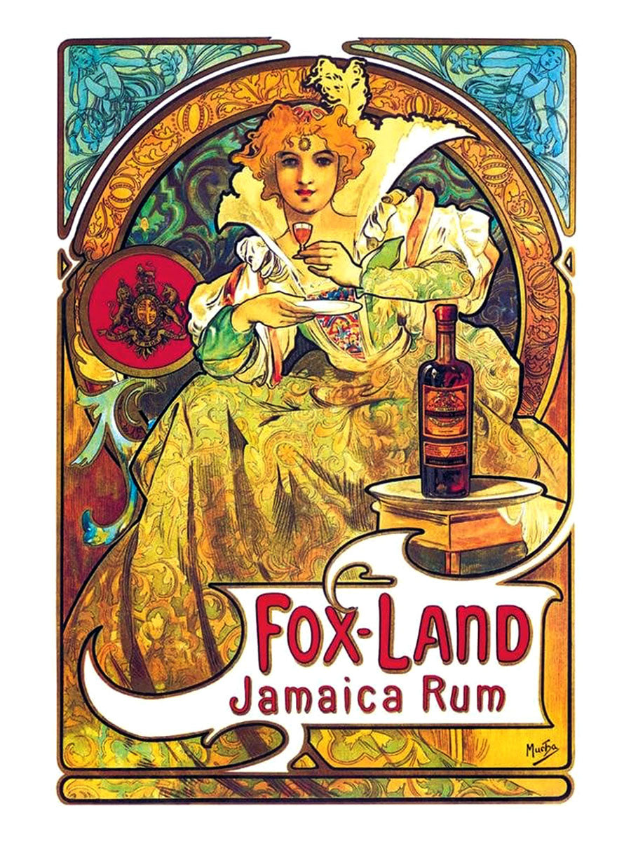 VOGUE. Ямайский ром. Série de plaques.