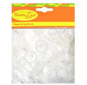 "Пати бум" Prix pour vos invités "Белые" 100шт/уп