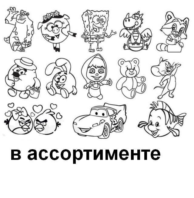 Цветной песок. Trafic au format A5 dans un assortiment