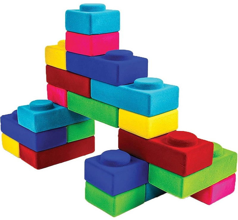 Rubbabou. 20286 Constructeur miniature "Rubbablox" 20 jours. из каучука