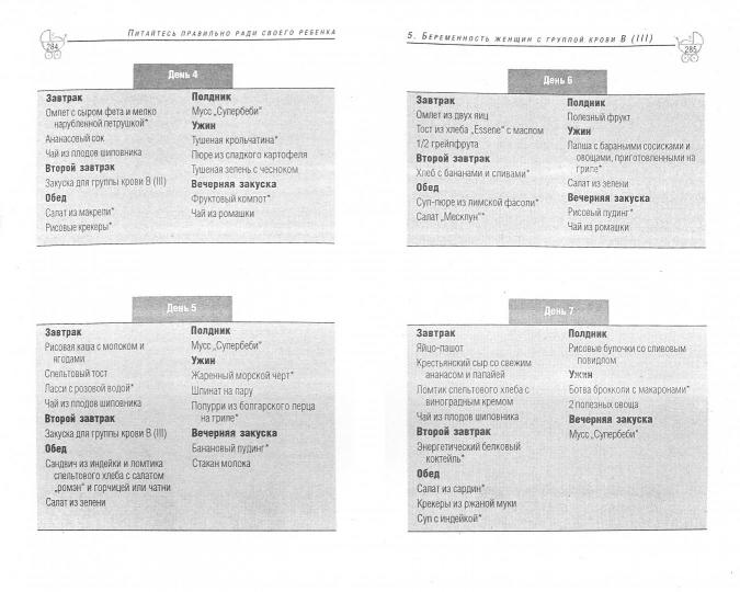 Питайтесь правильно ради своего ребенка