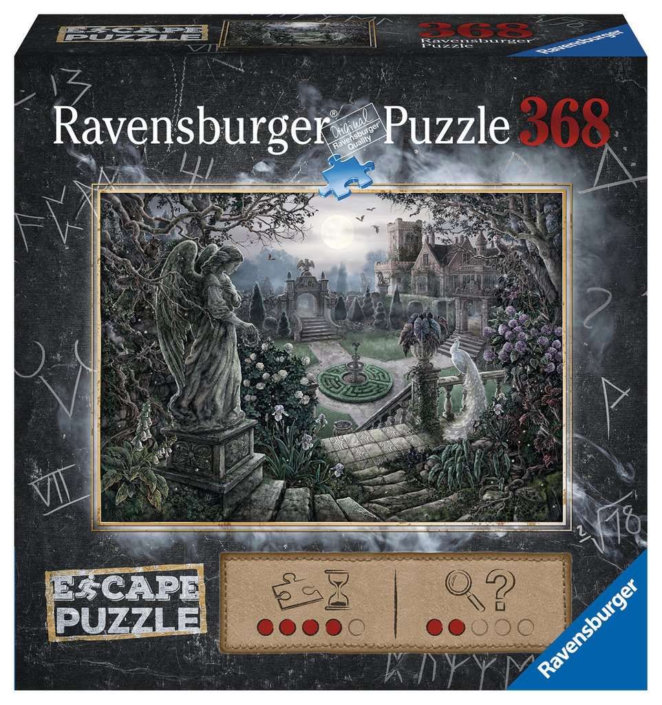 Ravensburger. Пазл-квест 368 "Полночь в саду" арт.17278