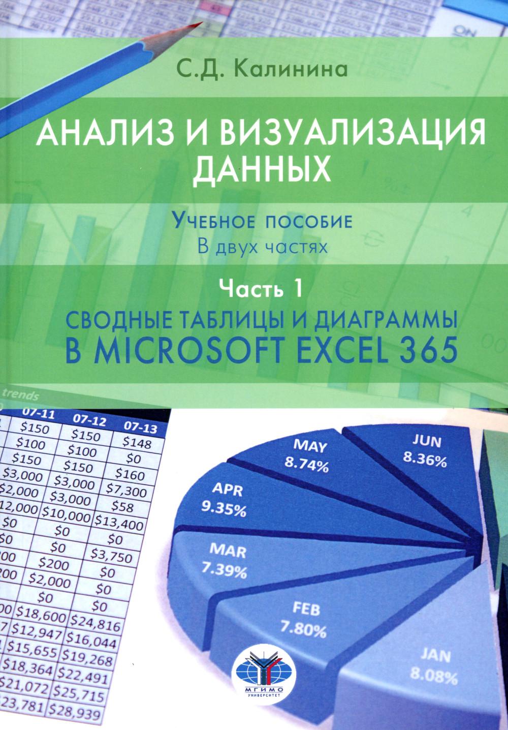 Analyse et visualisation des données. C'est normal. В двух частях. Étape 1. Tous les tableaux et diagrammes dans Microsoft Excel 365