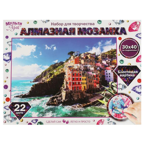 Mosaïque en aluminium 30*40 cm avec une couverture complète pour la photographie d'italie du MOA ATS en cor.24