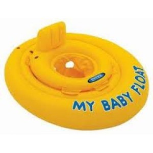 Intex. Круг-ходунки надувной "My Baby Float" 70 см, от 6 до 12 месяцев, до 11 кг арт.56585EU