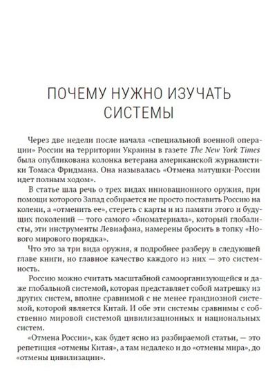 Основы системного мышления. Шнуренко И.