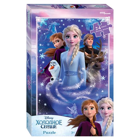 90103 Мозаика "puzzle" maxi 24 "Холодное сердце (new)"