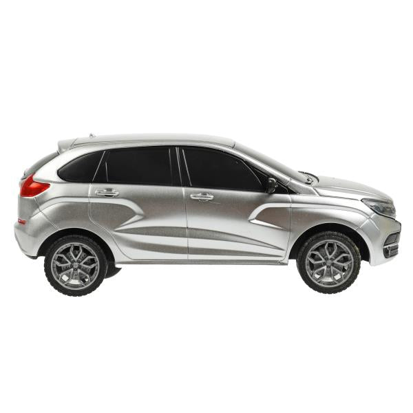 Машина р/у LADA XRAY 18 см, свет, сереб, кор. Parc technologique à Cor.36шт