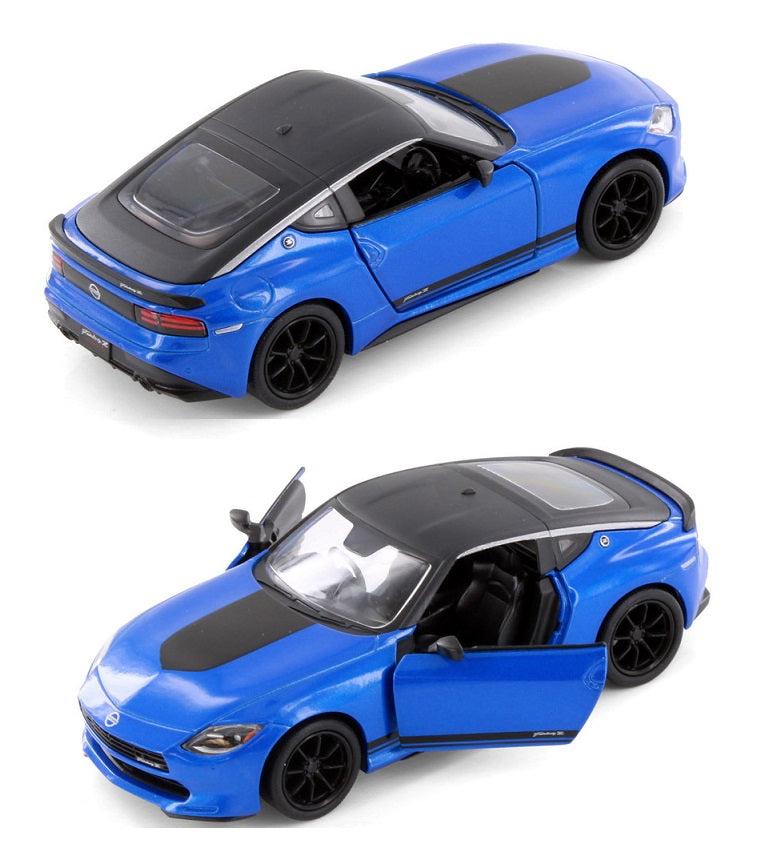 Kinsmart. Модель арт.KT5443W/3 "Nissan Fairlady Z Customized Edition" 1:36 (синяя) инерц.