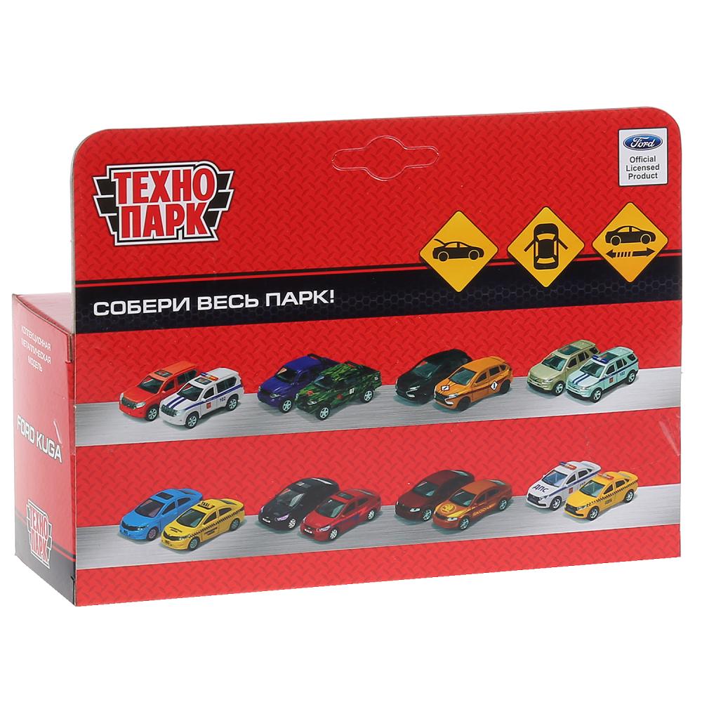 ТМ Технопарк. Машина металл "FORD KUGA СПОРТ" 12см, открыв. двери, инерц. в кор. в кор.2*36шт