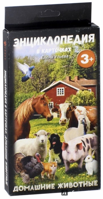 Энциклопедия в карточках.Домашние животные