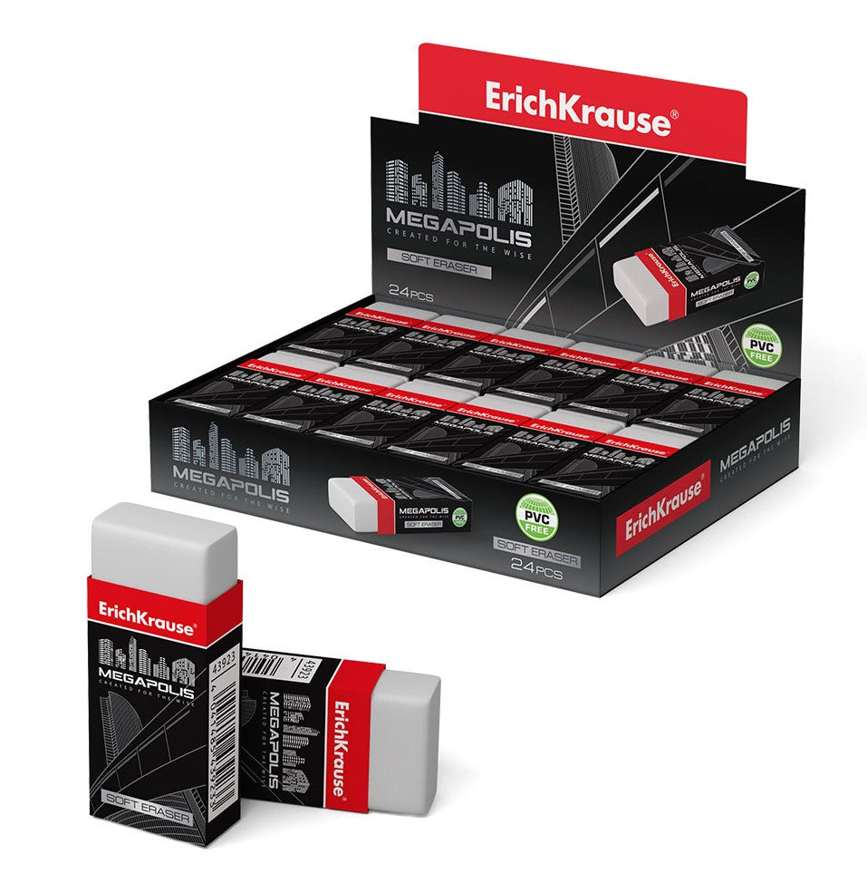 ErichKrause® Lastik "Megapolis" (поштучно) art.43923