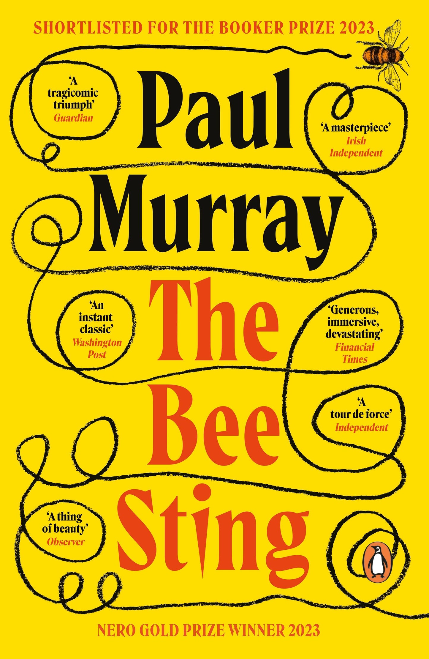 The Bee Sting (Paul Murray) Укус Пчелы (Пол Мюррей) /Книги на английском языке