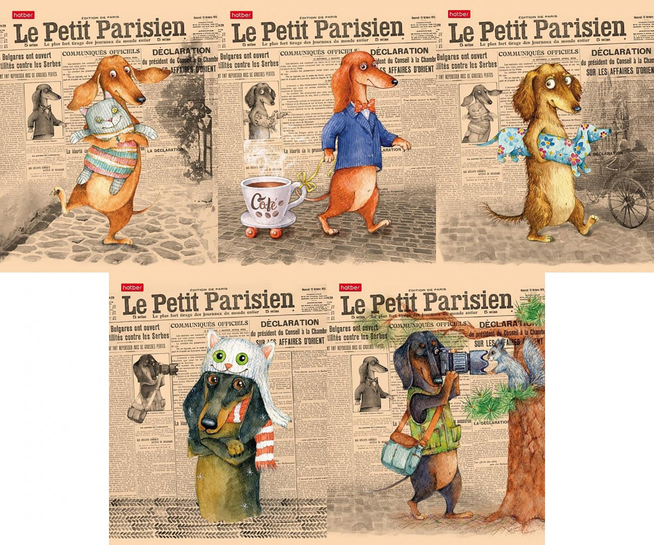 Тетрадь 48л,ТаксаLIFE,5вид,48Т5В1