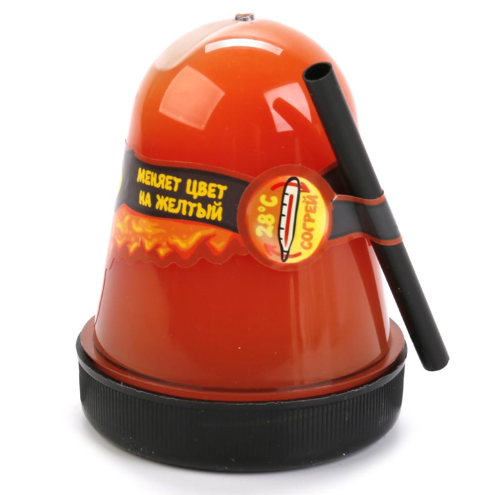 Игрушка ТМ "Slime "Ninja" арт.S130-9 меняет цвет на желтый, 130 г. "боится холода"