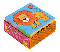 IQ кубики. 4 кубика в поддончике. В жаркой Африке. 2+