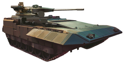 Ф-15657 Плакат вырубной А3. Военная техника. БМП Т-15 Армата. Двухсторонний - группа Военная техника
