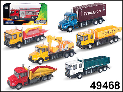 Temps automatique. Machine "SPECIAL URBAN TRUCK" assortiment 1:48 art.49468