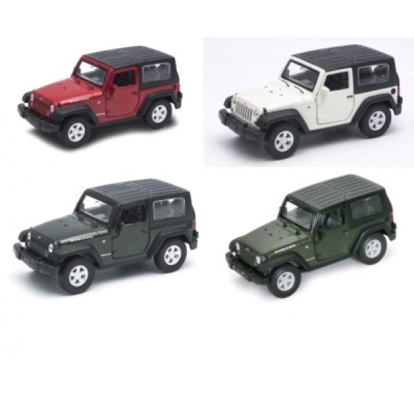 Machine en métal 4.75" 2007 jeep wrangler-rubicon inersh. Ouvert. Deux dans l'affichage jusqu'à 12 pouces dans la cor.2*6 pouces
