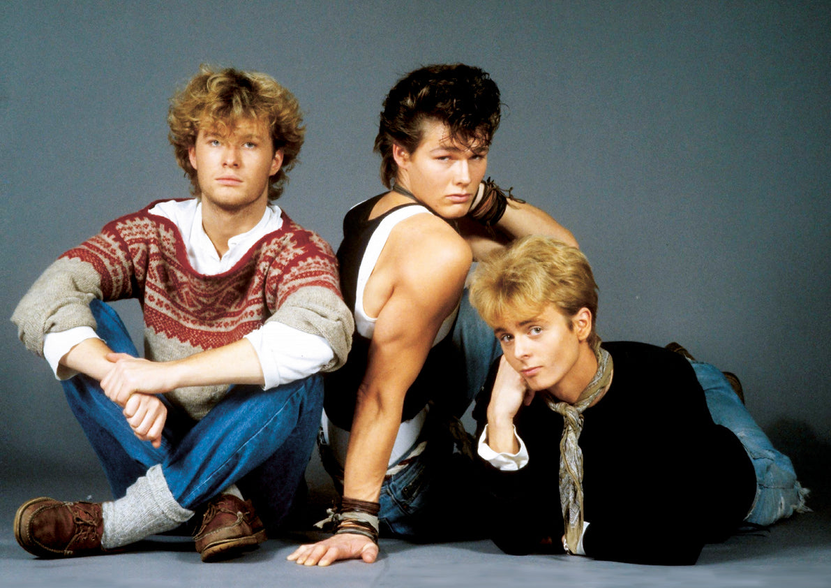 Постер.Звезды 80-х. A-ha 1. Формат А3.