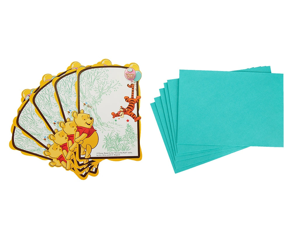 Procos. Приглашения в конвертах "Винни и Хрюня" 6 parties. art.81552