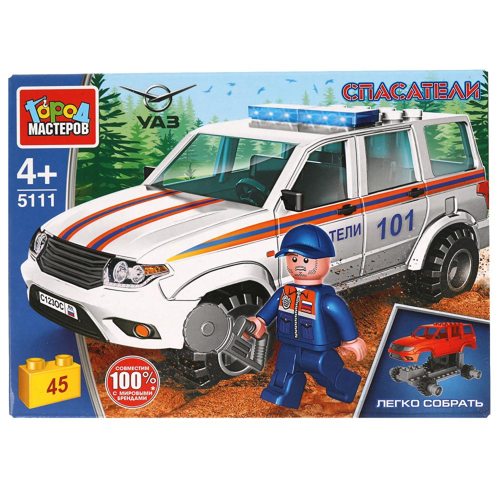 UAZ constructeur uaz patriot спасателей, 45 jours. (легко собрать) Город мастеров в кор.80шт
