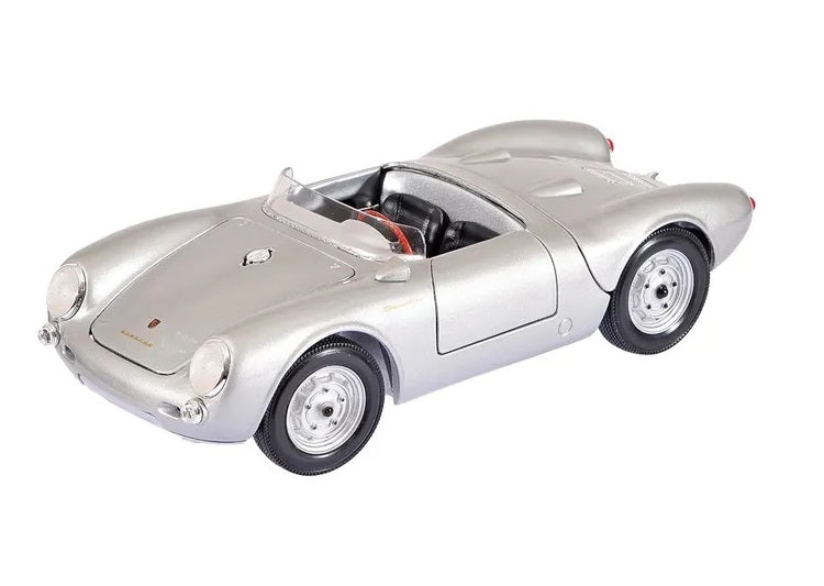 Welly. Машинка 1:38 "Porsche 550 Spyder" серебристый арт.43816W