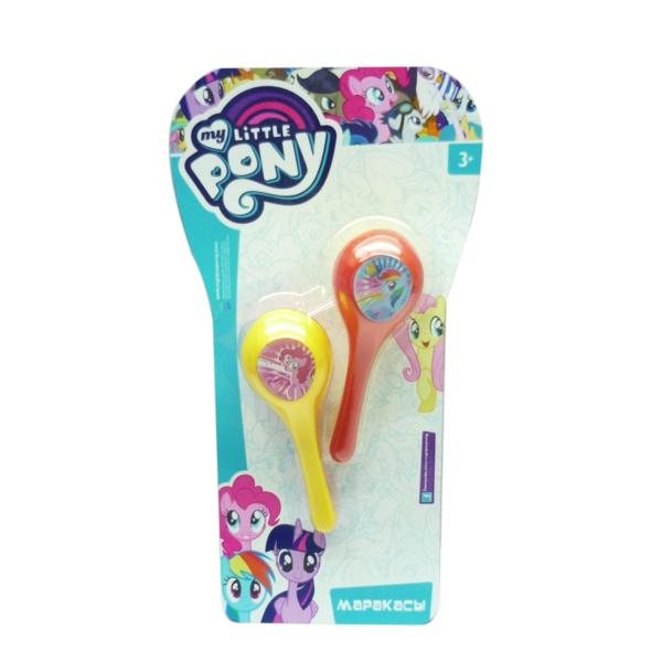 B409790-R4 231912 МАРАКАСЫ "ИГРАЕМ ВМЕСТЕ" MY LITTLE PONY НА БЛИСТЕРЕ (РУСС. УП.) в кор.2*24шт