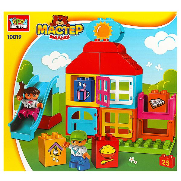 Constructeur de grands cubes : maison, 25 jours. Les grands maîtres en cor.24шт
