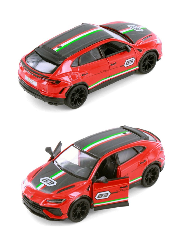 Kinsmart. Modèle art.KT5447WF/2 "Lamborghini Urus Performante" 1:36 (красная) инерц.