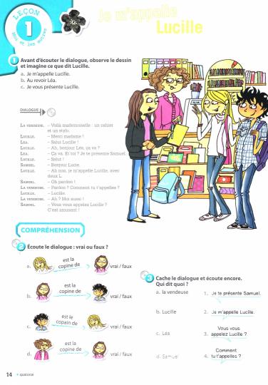 Adosphere 1 Livre de l'eleve +D