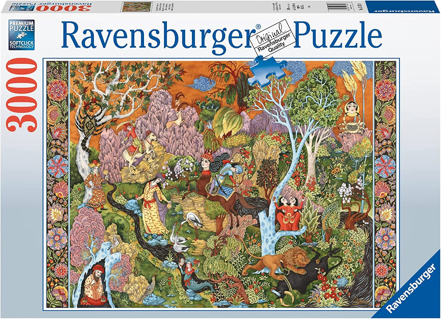 Ravensburger. Пазл карт. 3000 "Сад Солнечных знаков" арт.17135