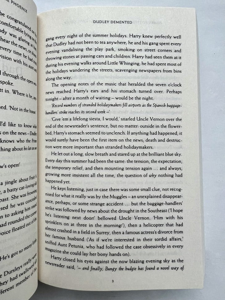 Harry Potter et l'Ordre du Phénix JK Rowling Гарри Поттер и Орден Феникса Д.К. РоульING / Книги на английском языке