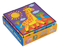 Умные кубики в поддончике. 9 heures. Веселая Африка (nouveau)