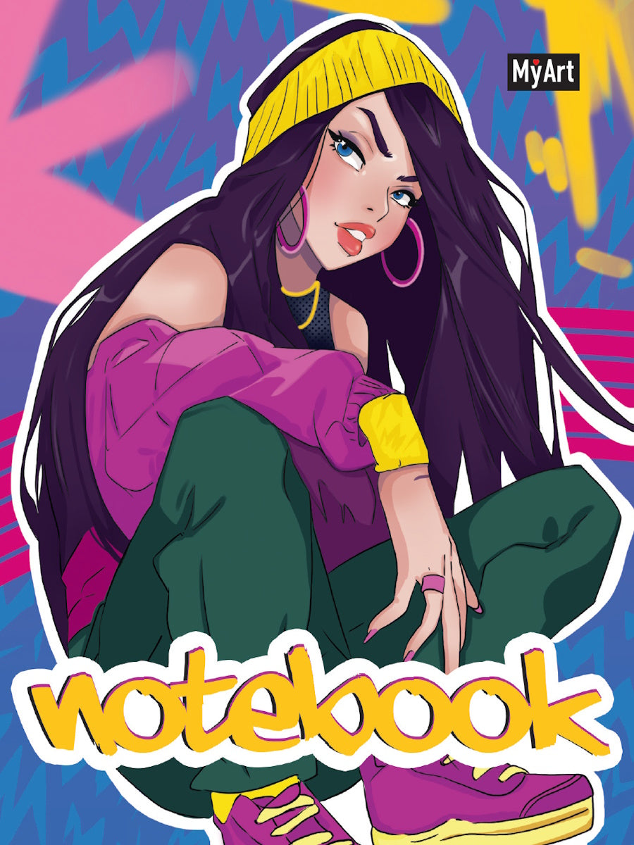 Mon Art. БЛОКНОТ "На стиле" ФИОЛЕТОВЫЙ