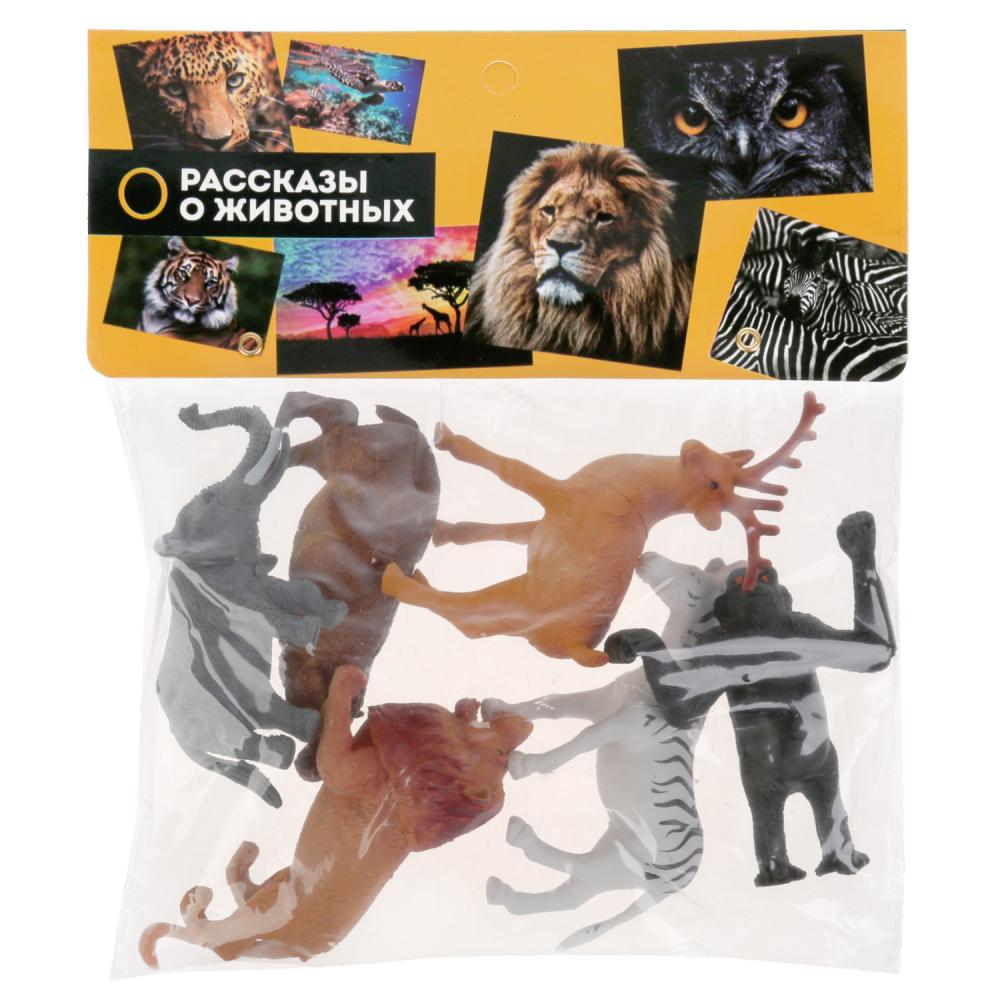 Jeu en plastique Jeu pour la famille Afrique (6 pièces) dans un assortiment. dans le paquet. с хедером в кор.2*96шт