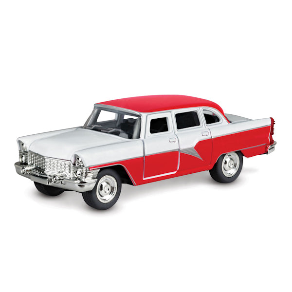 МАШИНА "ТЕХНОПАРК" МЕТАЛЛ. ИНЕРЦ. ГАЗ ЧАЙКА, 1:48, ОТКРЫВ. ДВЕРИ 6410/6410E В РУСС КОР. в кор.3*36шт